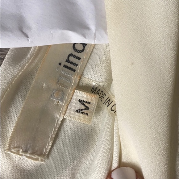 INA Beaded Trim Cream and Black Maxi - Medium - Picture 8 of 8